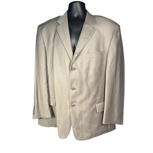 Pierre Cardin Men’s Khaki Blazer 50 Regular